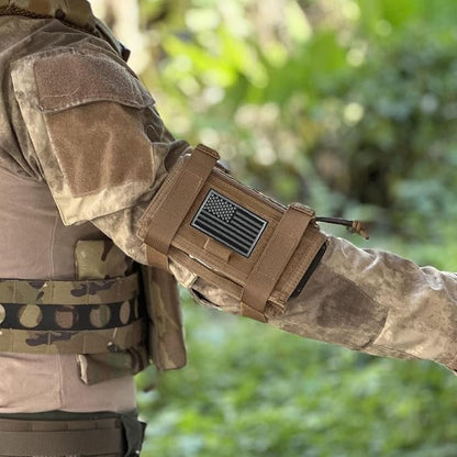 Tactical Arm Sleeve Map Pouch Case Documets Holder Wrist Case Wrist Map Holder - Image 9