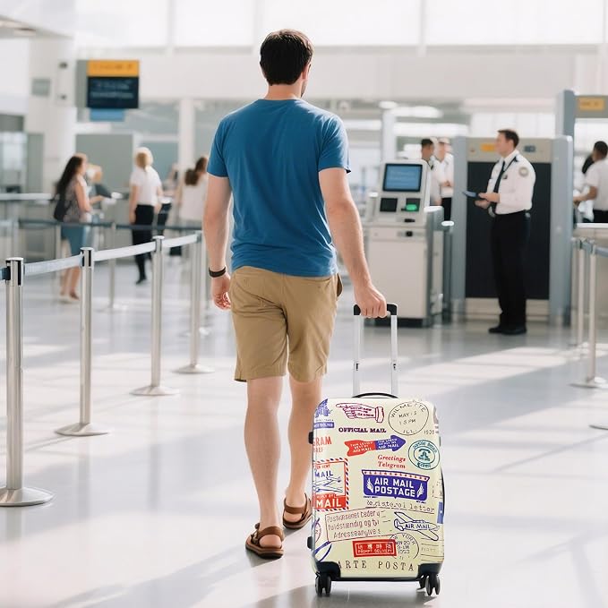 WUJIAONIAO Travel Luggage Cover Baggage Suitcase Cover Protector Skins 18-32 - Image 6