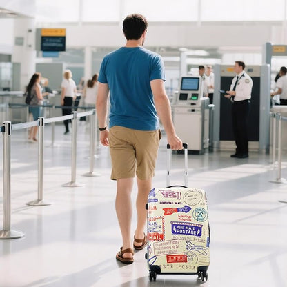 WUJIAONIAO Travel Luggage Cover Baggage Suitcase Cover Protector Skins 18-32 - Image 6