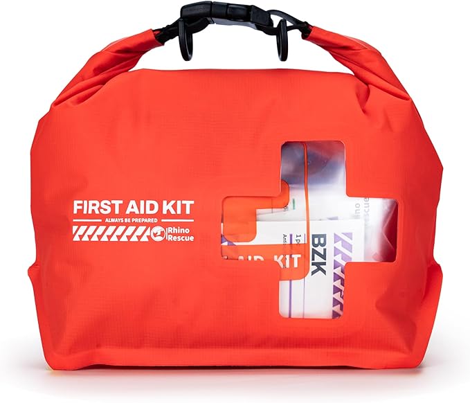 RHINO RESCUE Waterproof Boat First Aid Kit, Lightweight Boat Accessories Dry Bag by RHINORESCUE