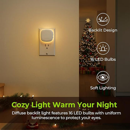 AUVON Plug-in LED Backlit Night Light - Image 2