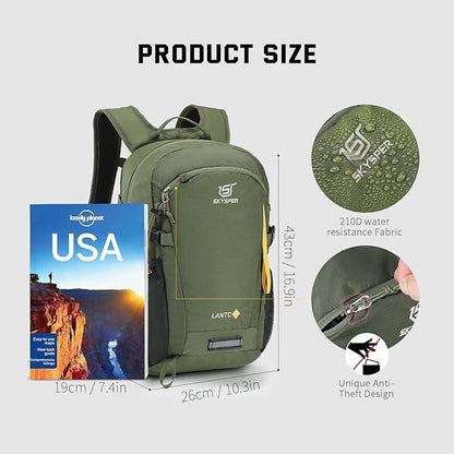 SKYSPER Small Hiking Backpack, 20L Lightweight Travel Backpacks Hiking Daypack - Image 5