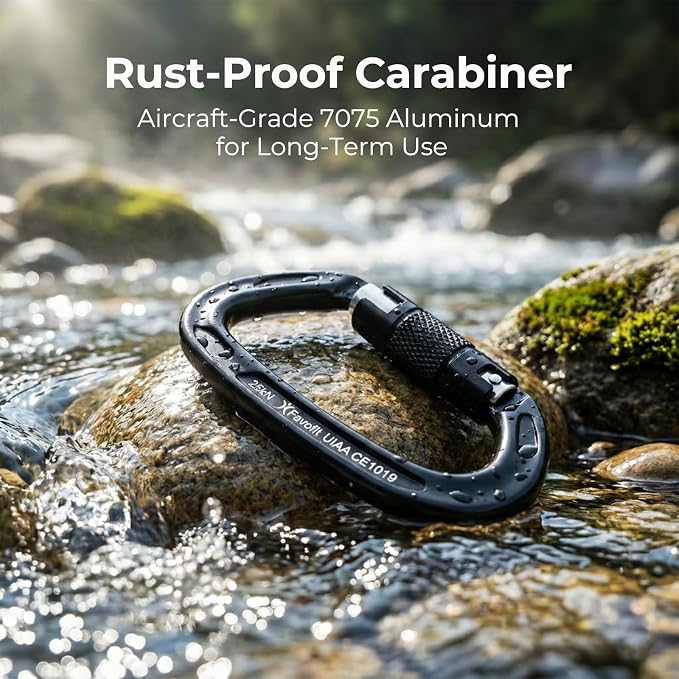 UIAA Certified 25kN-42kN Climbing Carabiners - Image 8