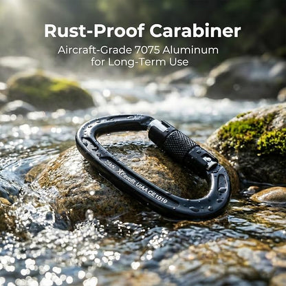UIAA Certified 25kN-42kN Climbing Carabiners - Image 8