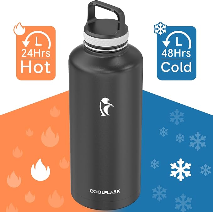 Insulated Water Bottle 87 oz - Image 3