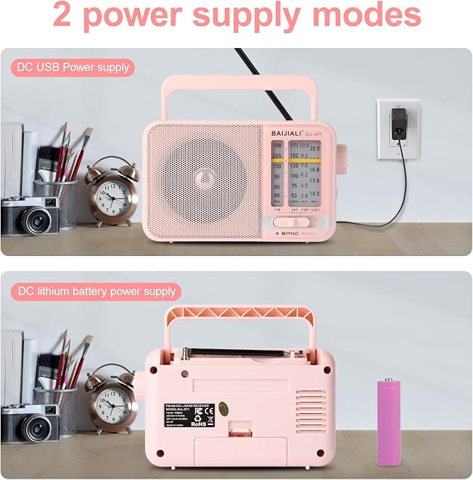 Portable AM/FM Transistor Radio - Image 4