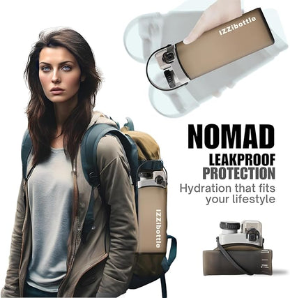 Collapsible Lightweight Silicone Water Bottle | BPA Free, Eco-Friendly - Image 3
