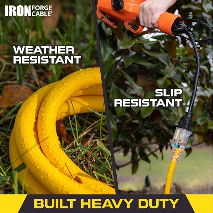 Iron Forge Cable Outdoor Extension Cord 3 Ft - Image 6