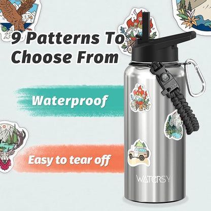 32oz Insulated Water Bottle, BPA Free&Leak Proof, Stainless Steel Water Flask - Image 4