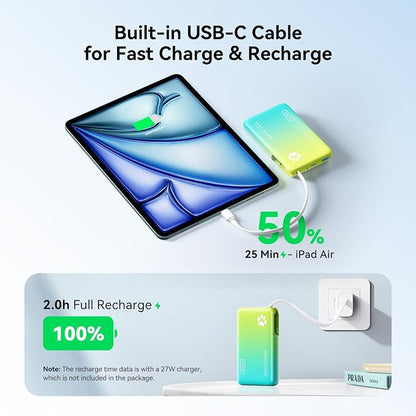 INIU Portable Charger, 45W PD Slim 10000mAh Power Bank - Image 4