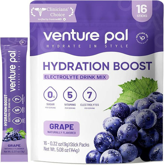 Venture Pal Sugar Free Electrolyte Powder Packets by VenturePal