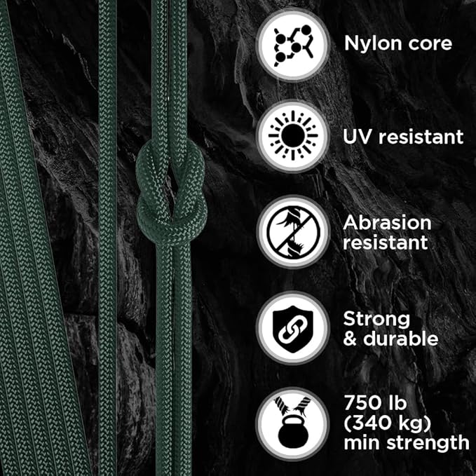 TECEUM 5/32" Paracord Rope 1000 – 1000ft / 200ft / 100ft / 50ft – Tactical - Image 3