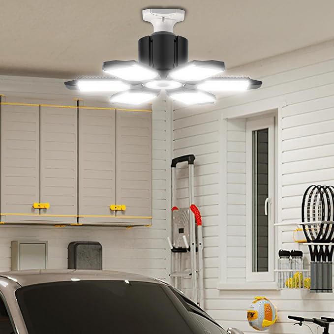BRAINIAC 100W LED Garage Lights, 10000LM Super Bright Shop Lights - Image 2