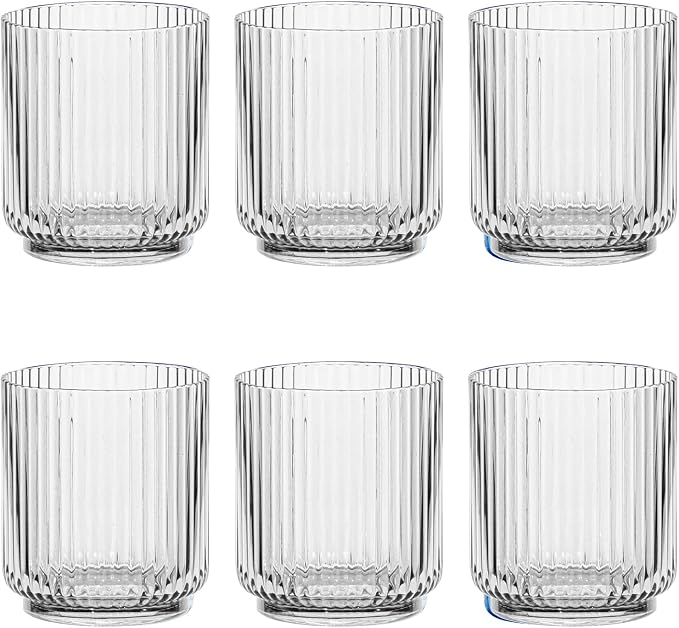 TarHong Mesa Premium Plastic Drinkware Tumbler/Double Old Fashioned, 15 Ounce by AbodeHomewares-TheDesignDestinationforTabletopDrinkwareKitchenandPet