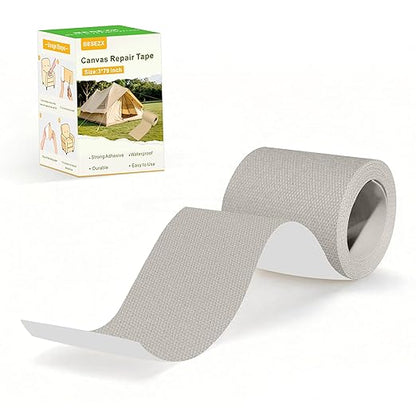 Besezx Canvas Repair Tape, Outdoor Gear Patch, 3x79 Inches, Waterproof by Besezx