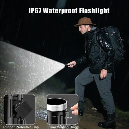 Goreit Super Bright LED Flashlight - 30W Output - Image 8