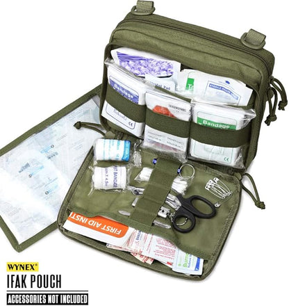 WYNEX Tactical Molle Admin Pouch of Double Layer Design, Admin Pouches Molle - Image 3