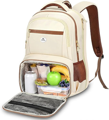 MATEIN Backpack Lunch Bag for Women, Sturdy Teacher Nurse Insulated Cooler by MATEIN