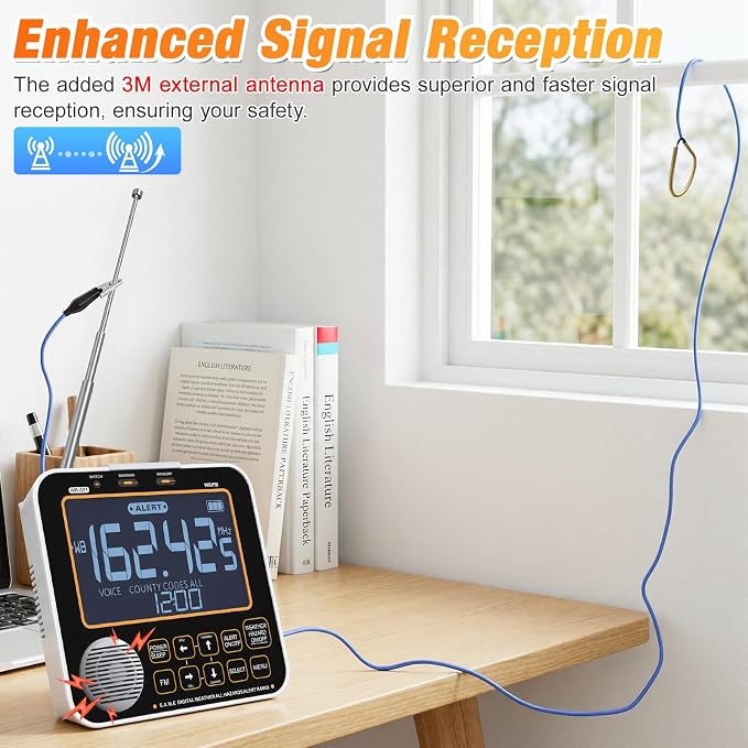 NOAA Weather Alert Radio for Home - Image 7