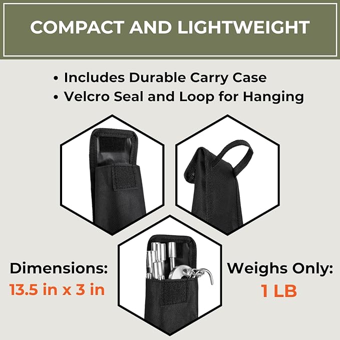 Tactiko Survival 33" Camping Tripod - Image 7