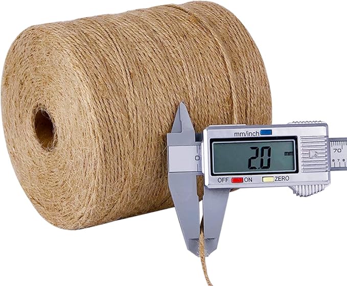 PerkHomy Natural Jute Twine 1800 Feet Long Twine String - Image 4