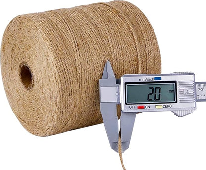 PerkHomy Natural Jute Twine 1800 Feet Long Twine String - Image 4