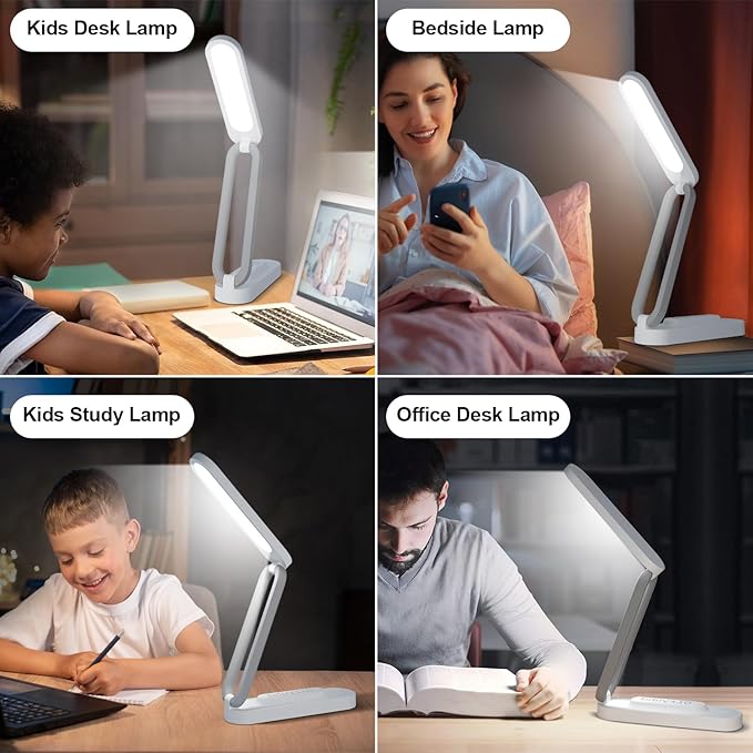 Giryuhd LED Desk Lamp for Office Home & Battery Operated Lamp Rechargeable Lamp - Image 7