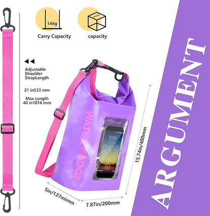 IP68 Waterproof Dry Bag, 2L - Image 2