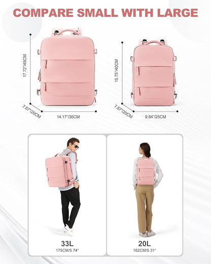 coowoz Large Travel Backpack Carry On - Image 8
