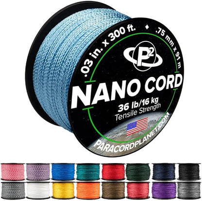 Paracord Planet Nano Cord –Lightweight Nylon Nano Paracord – Great by ParacordPlanet
