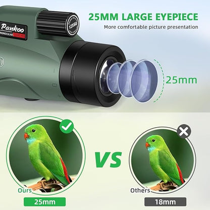 Pankoo 12x60 HD Monocular Telescope - Image 2