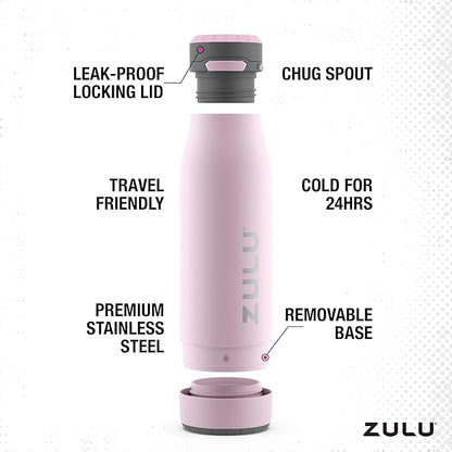 ZULU Ace Vacuum Insulated Stainless Steel Water Bottle - Image 2