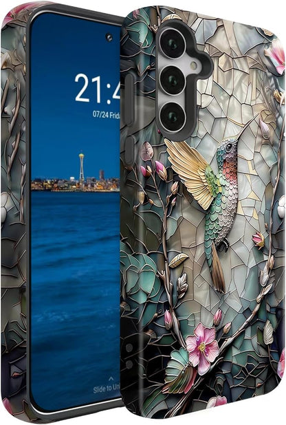 Compatible for Samsung Galaxy S26 5G Case, Dual Layer Heavy Duty 2 in 1 by BSMOSPER