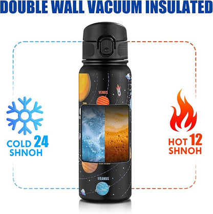 OLDLEY 20 Oz Insulated Stainless Steel Water Bottle - Image 5