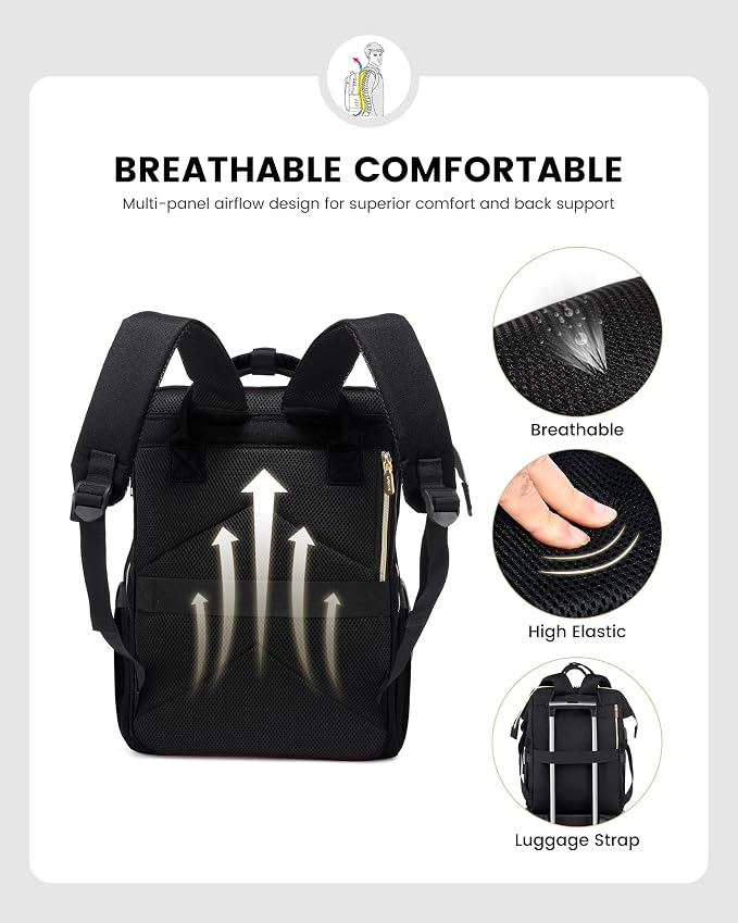 LOVEVOOK 17.3 Inch Laptop Backpack, Large Travel Backpack - Image 7
