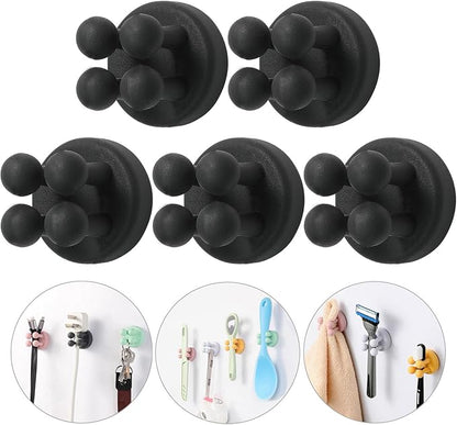 iBetterLife Razor Holder for Shower Hooks – 6Pcs Self Adhesive Wall Mounted - Image 9