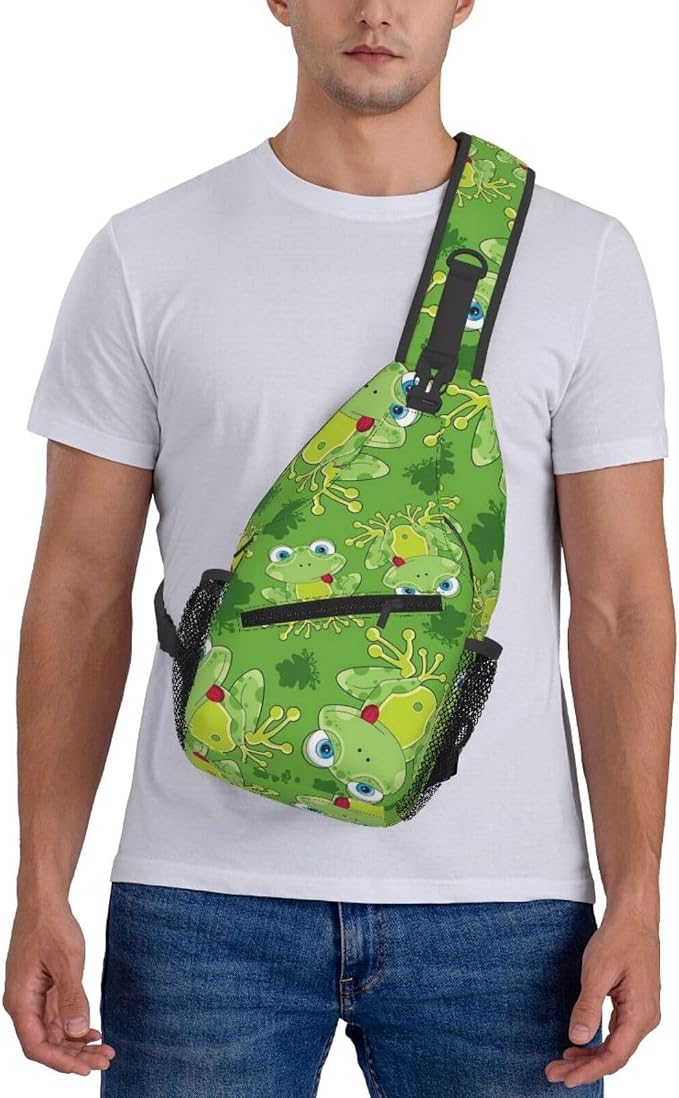 Cute Frog Sling Bag For Women & Men - Image 7