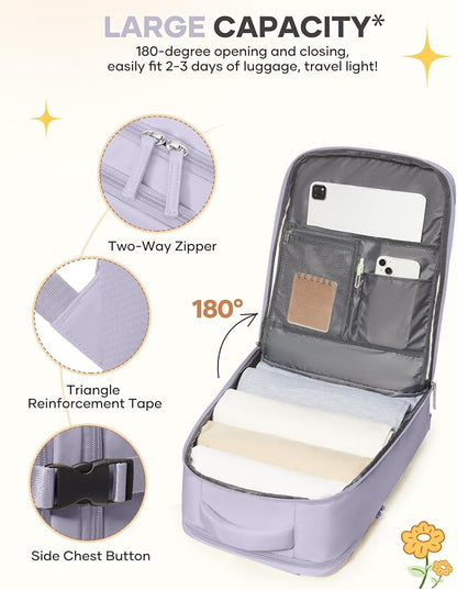 Carry On Backpack Personal Item Travel Backpack - Image 5