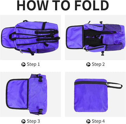 Small Hiking Backpack 15L Travel Lightweight Hiking Packable Daypack - Image 4