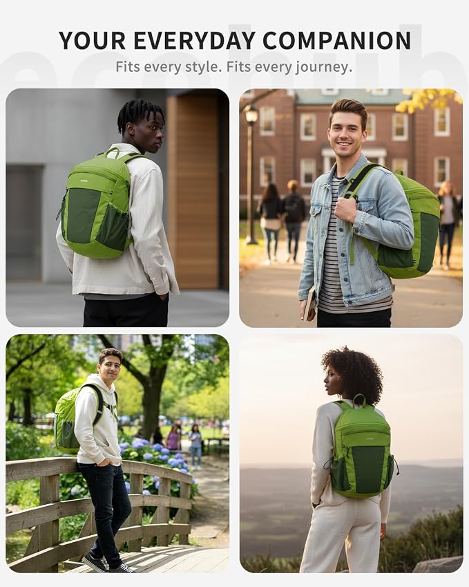 ECOHUB 15L Lightweight Casual Daypack, Packable Backpack - Image 7