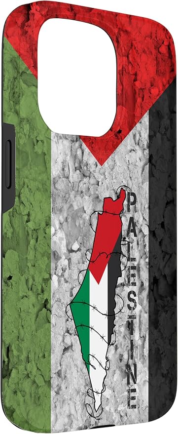 Kufiya PALESTINE Keffiyeh flag, Palestinian Map pattern Case - Image 3