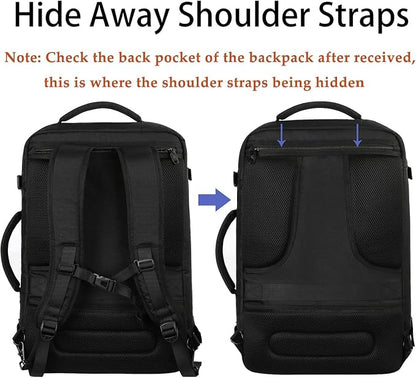 MATEIN Carry on Backpack for Airplanes, Expandable Travel Backpack Airline - Image 4