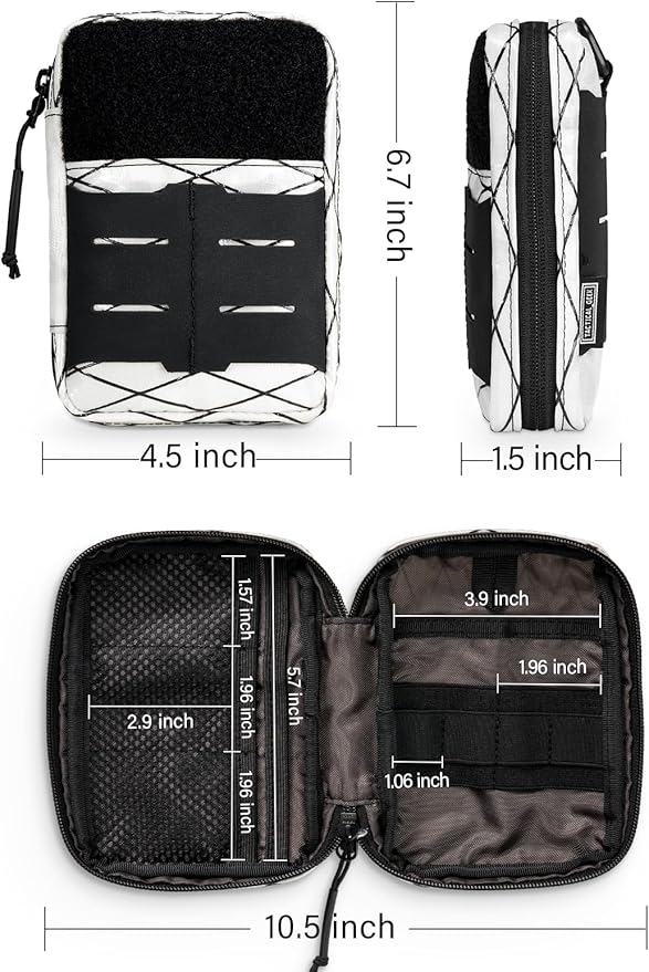 TACTICAL GEEK Block E2.0 EDC Compact Waist Pocket Pouch, Nylon Daily Utility - Image 3