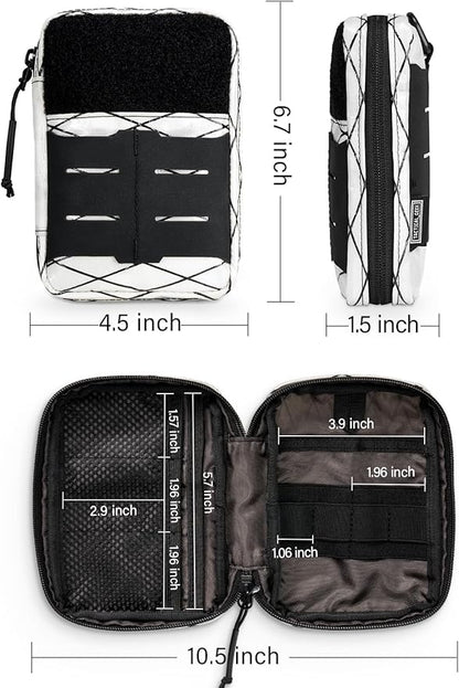 TACTICAL GEEK Block E2.0 EDC Compact Waist Pocket Pouch, Nylon Daily Utility - Image 3
