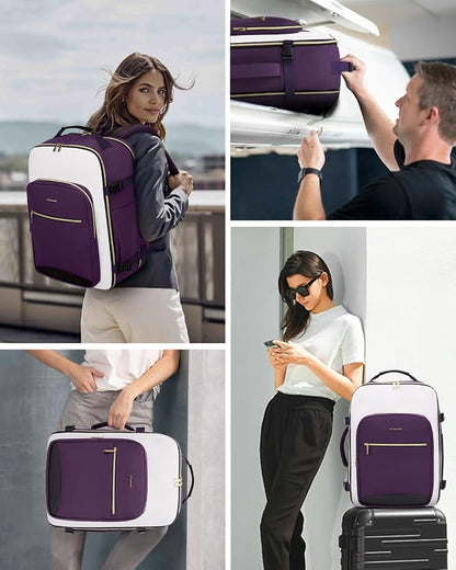 LOVEVOOK 50L Travel Backpack for Women & Men, Airline Approved Carry On Luggage - Image 6