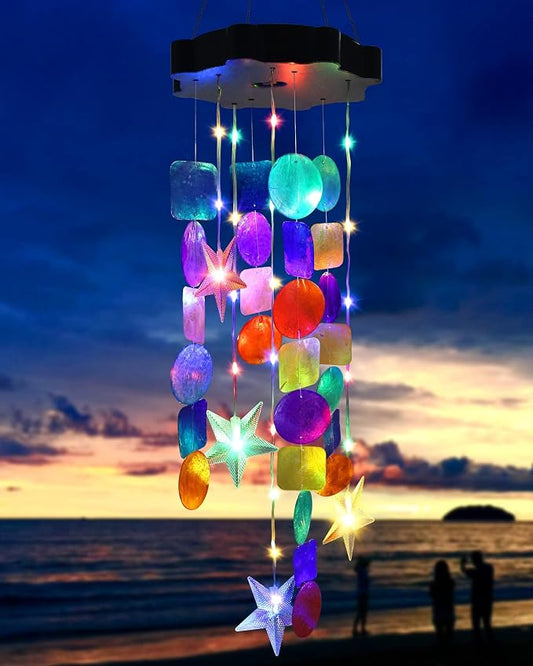 Toodour Solar Decorative Lights Outdoor, Colorful Shells Lights Gifts by Toodour