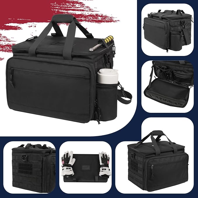 SCAVATA Patrol Bag Law Enforcement, Police Gear Car Front Seat Vehicle - Image 4