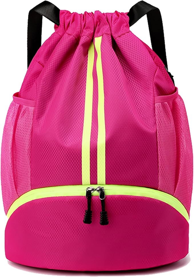 JELUTAR Drawstring Backpack Gym Bag by JELUTAR
