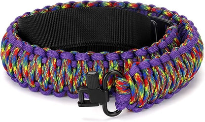Double Braide 550LB Shotgun Sling 2 Point Paracord Rifle Sling, Non-Slip by FlipfitHoslimar