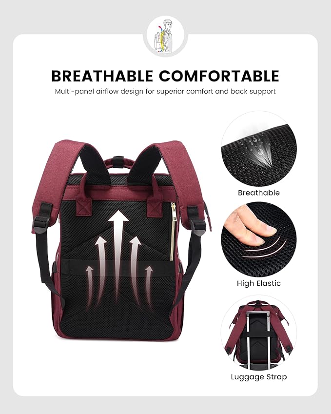 LOVEVOOK 17.3 Inch Laptop Backpack, Large Travel Backpack - Image 4